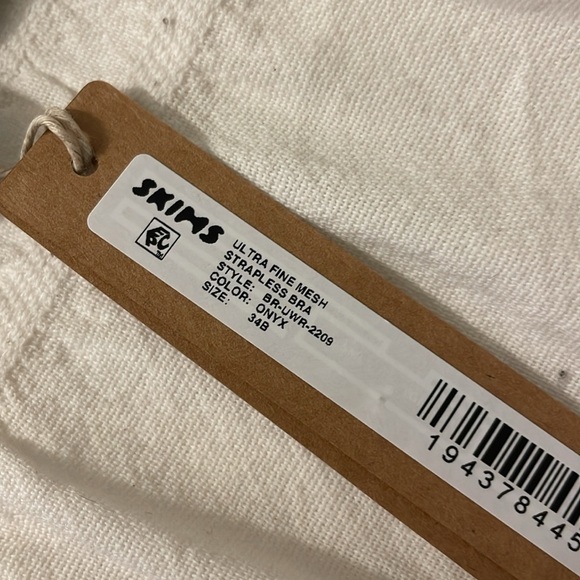 NWT Skims Ultra Mesh Adjustable STRAPLESS BRA (BRAND NEW) - Picture 15 of 16